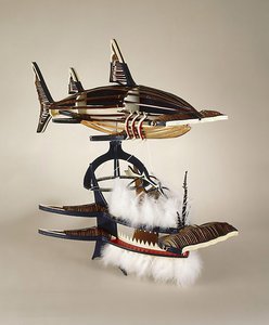 Beizam (shark) dance mask, 1996 by Ken Thaiday