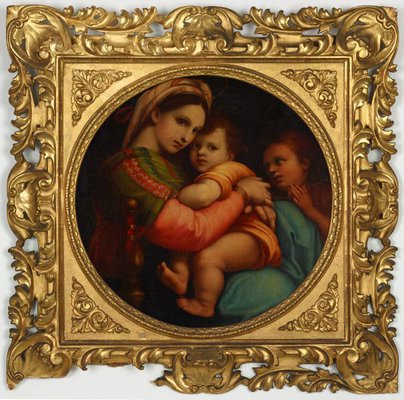 Alternate image of Madonna della Sedia by Unknown, after Raphael