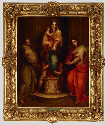 Alternate image of La Madonna delle Arpie by Costa et Conti [Galleria], after Andrea del Sarto