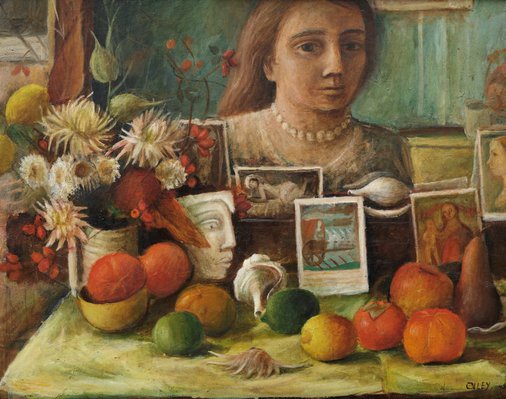 Alternate image of Portrait in the mirror by Margaret Olley
