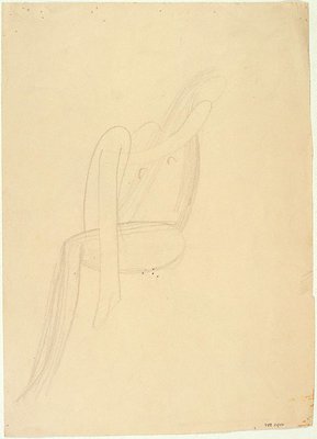 Alternate image of recto: Reclining female figure
verso: Seated female figure by Godfrey Miller