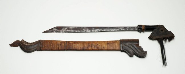 AGNSW collection Sword with scabbard (moso or rugi) late 19th century
