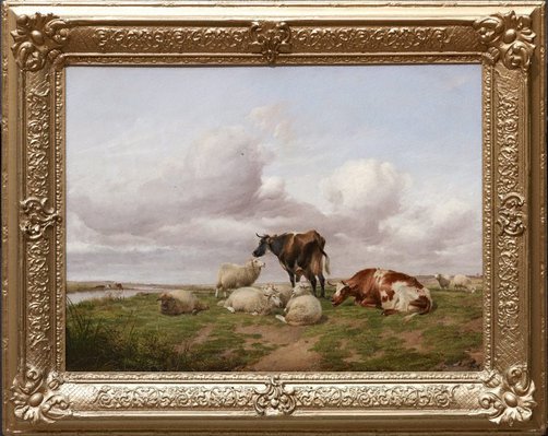 Alternate image of Canterbury meadows by Thomas Sidney Cooper