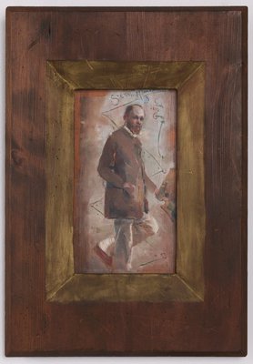 Alternate image of An Impressionist (Tom Roberts) by Charles Conder