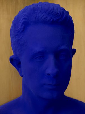 Alternate image of Portrait relief PR3 (portrait of Claude Pascal) by Yves Klein