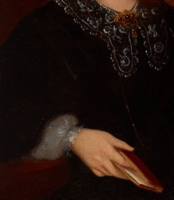 Alternate image of Portrait of Elizabeth Wills (née Porter) by Joseph Backler