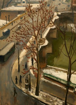 Alternate image of The Pont Neuf in the snow by Albert Marquet