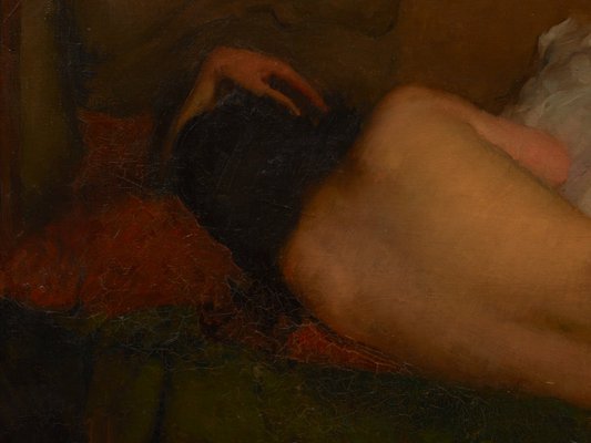 Alternate image of Nude reclining by Hugh Ramsay