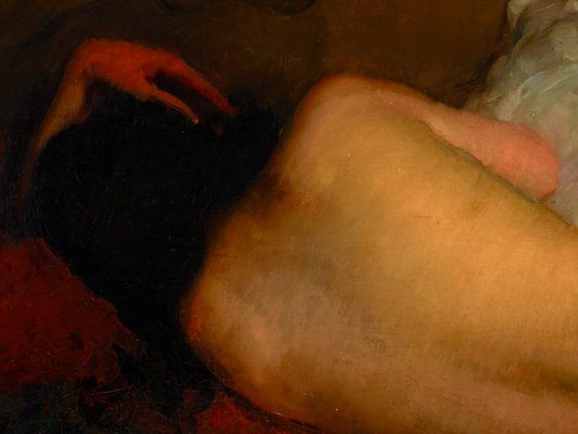 Alternate image of Nude reclining by Hugh Ramsay