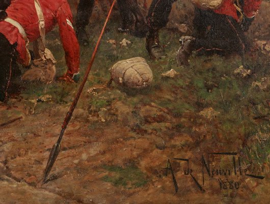 Alternate image of The defence of Rorke's Drift 1879 by Alphonse de Neuville