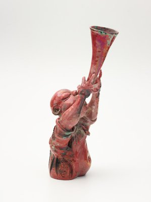 Alternate image of Angel with trumpet by John Perceval