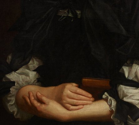 Alternate image of Portrait of an English widow by attrib. Pieter Borsseler