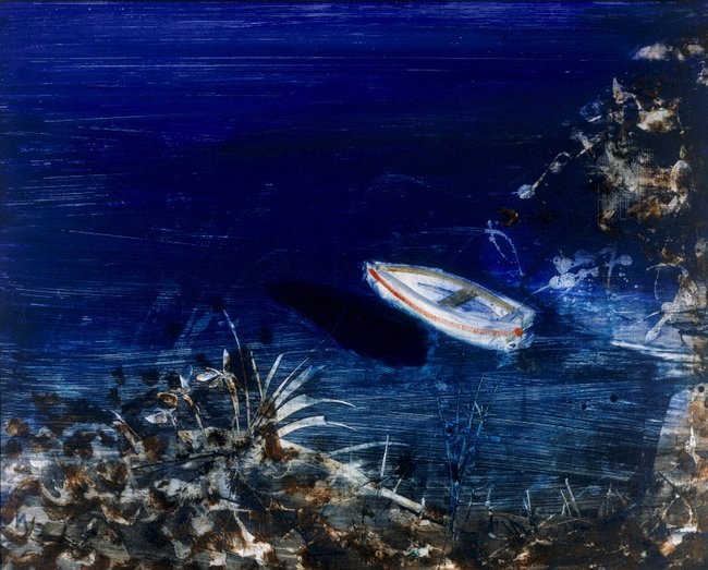 AGNSW collection Sidney Nolan Boat 1959