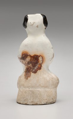 Alternate image of Figure of a seated man by Cizhou ware