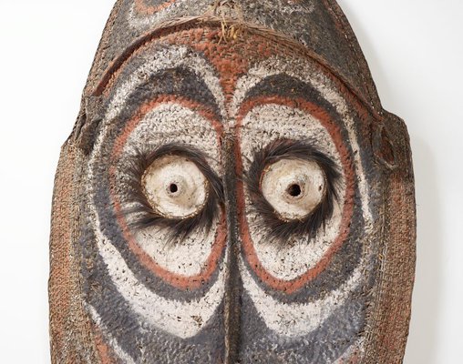 Alternate image of Gable mask from ceremonial house facade by attrib. Kapriman people