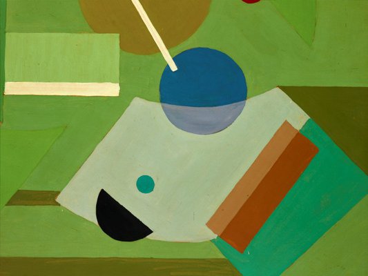 Alternate image of Construction in green by Ralph Balson