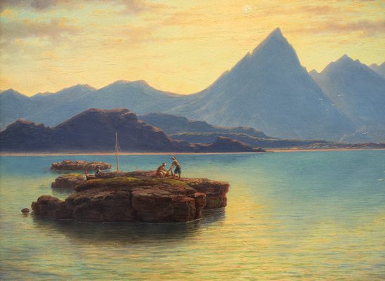 Alternate image of Jebel Cherib by Eugene von Guérard