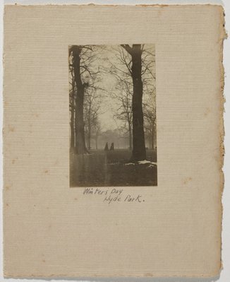 Alternate image of Winter’s Day Hyde Park by Cecil Bostock