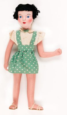 Alternate image of Doll for Frank Hinder P&O poster by Margel Hinder