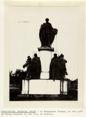 Alternate image of Image of the Shakespeare Memorial 1912-1926 by Bertram Mackennal by Unknown