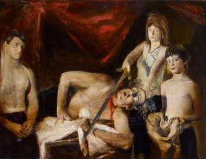 Artist and family (after Caravaggio)