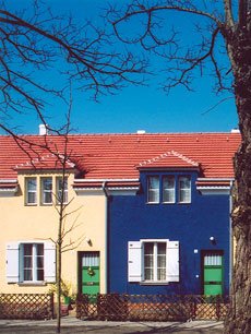 Houses in a Berlin housing estate