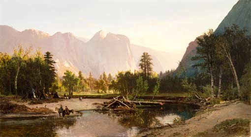 William Keith, Yosemite Valley, 1875