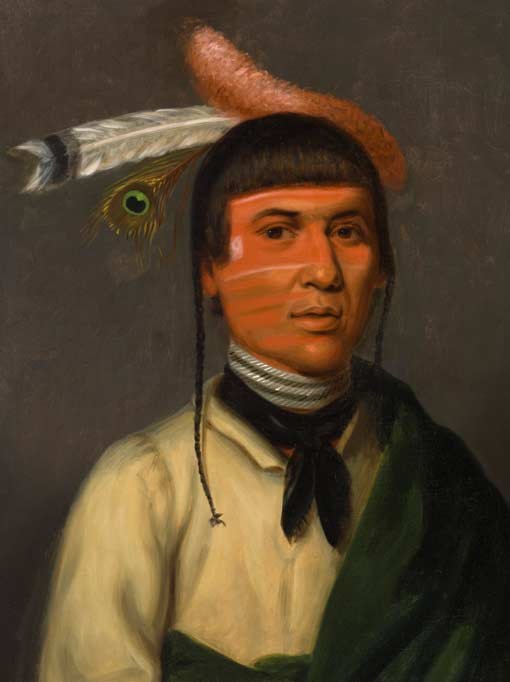 Henry Inman, No-Tin (Wind), a Chippewa chief 1832–33