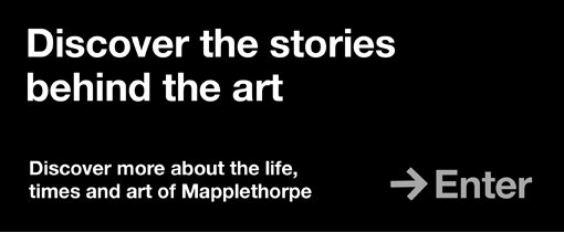 Discover the stories behind the art. Discover more about the life, times and art of Mapplethorpe. Enter.