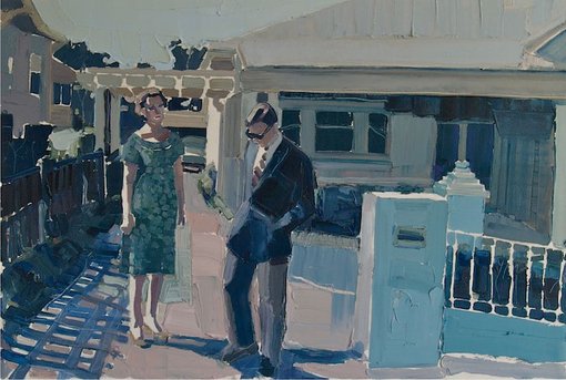 	Clara Adolphs (NSW, b1985) High noon 2012 oil on canvas, 68 × 100 cm